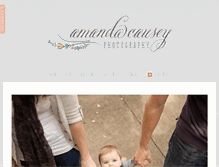 Tablet Screenshot of amandacausey.com